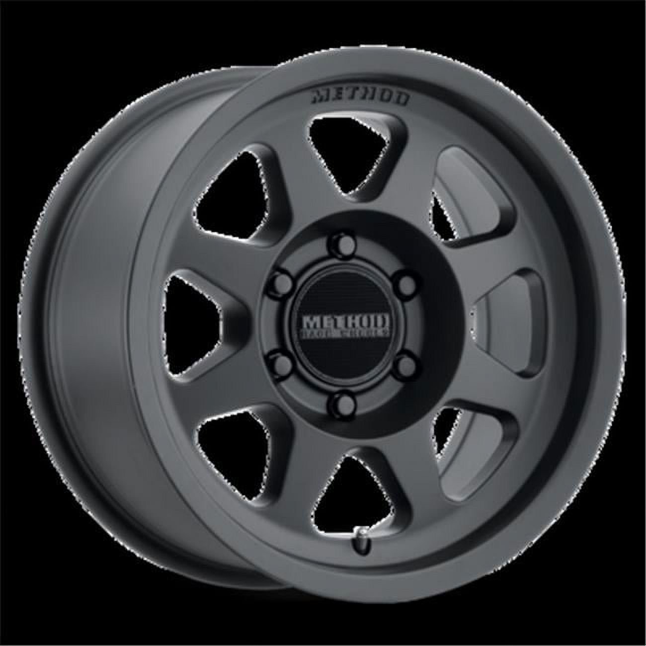 17 x 8.5 in. Offset 8 x 6.5 in. 130.8 in. Centerbore MR701 Wheel - Matte Black