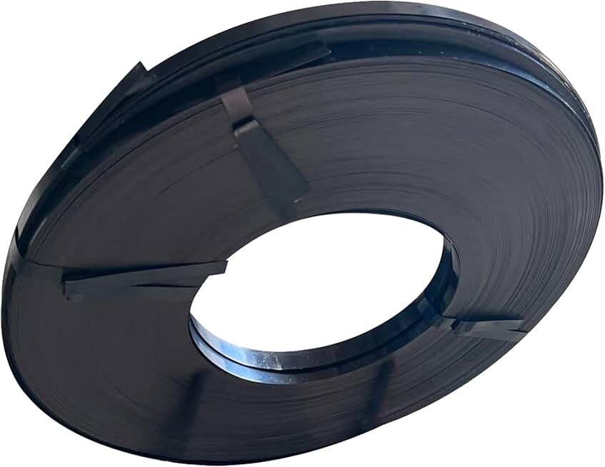 Packaging Steel Strapping Coil 1/2” x .020” x 3200’ Metal Banding Strap Break Strength 1200 lbs Heavy Duty Pallet Strapping Roll