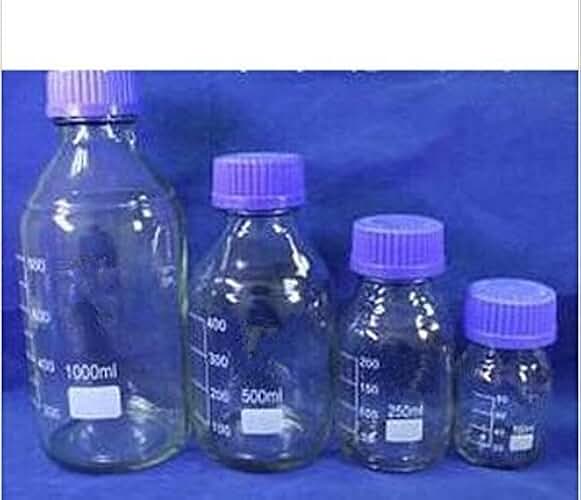GOWE 10000ml High temperature resistance glass WHITE reagent bottles