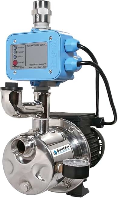 Bur-Cam 506532SS ¾ HP dual application jet pump