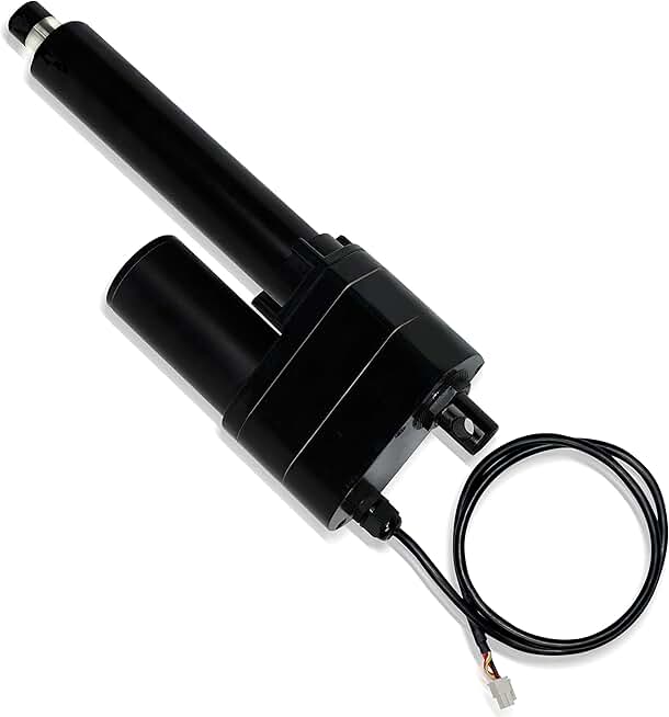 Progressive Automations 12V High Force Linear Actuator - 12 Inches, 2000 lbs Force Linear Actuator - Heavy Duty Linear Actuator with Feedback Potentiometer IP65 Protection for Industrial Use, PA-17