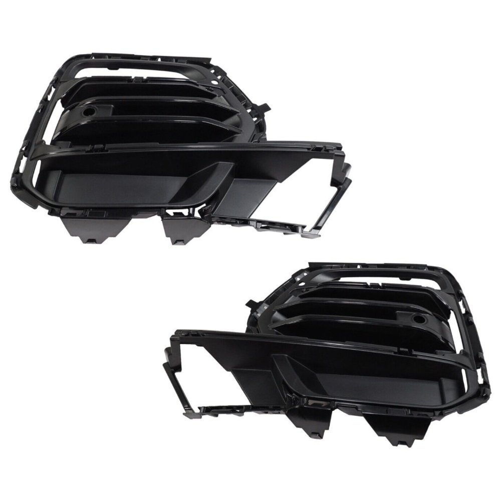 Pair Bumper Face Bar Grilles Set of 2 Front Driver & Passenger Side Left Right