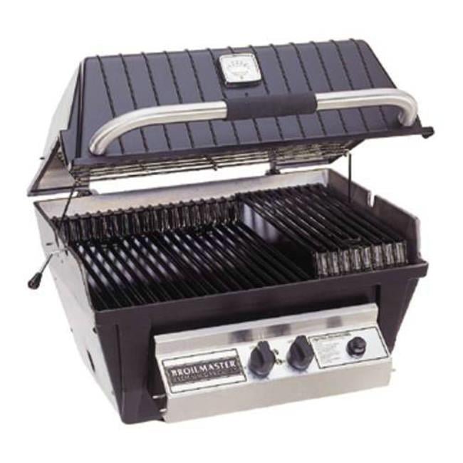 P4XF P4 Premium Gas Grill Head with Flare Buster Briquets - Natural