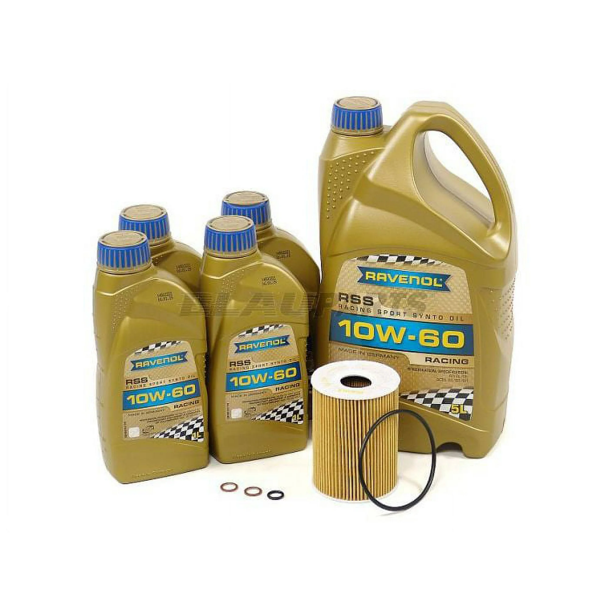 BLAU J1A6122-A Motor Oil Change Kit - Compatible with 2006-10 BMW M5 w/ 10 Cylinder 5.0L Engine