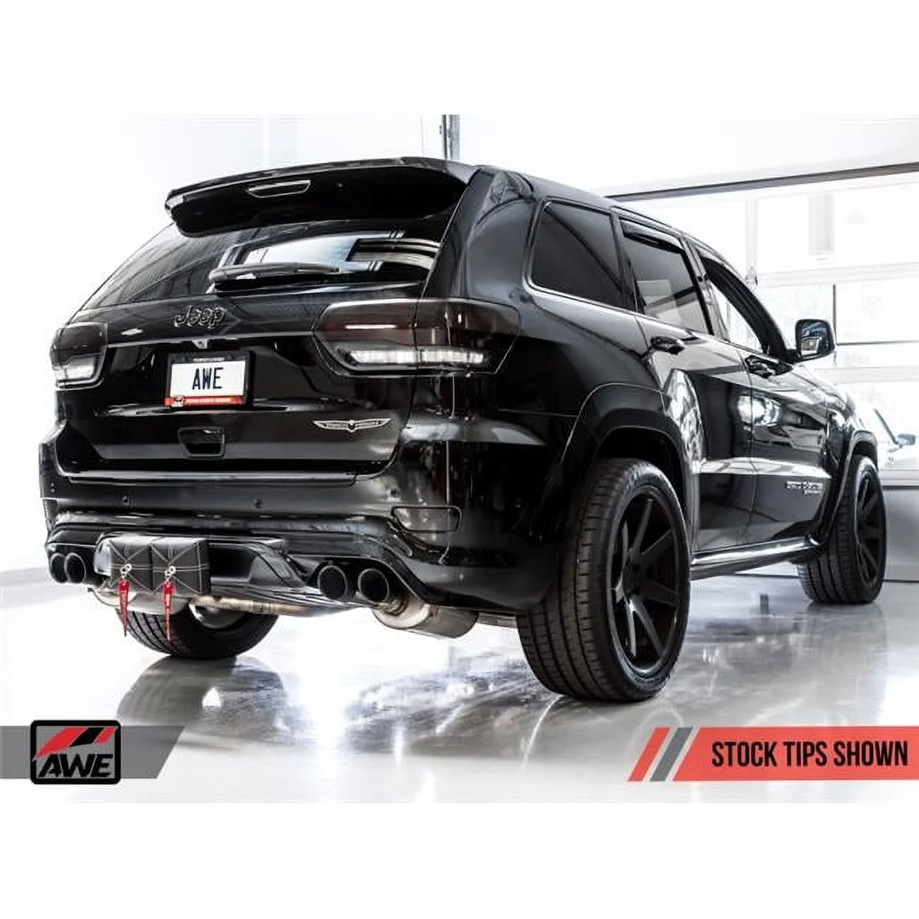 AWE Tuning  Track Edition Exhaust System with Tips for 2020 Jeep Grand Cherokee SRT & Trackhawk
