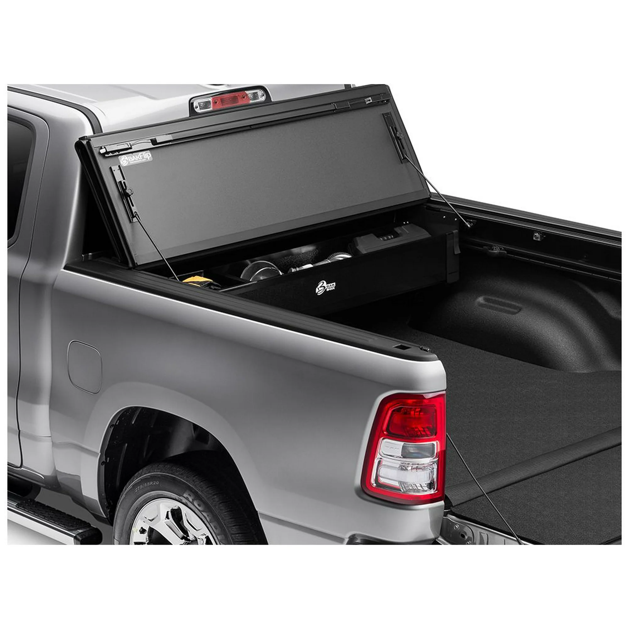BAK by RealTruck BAKBox 2 Fold-Away Utility Box | 92207 | Compatible with 2009 - 2023 Dodge Ram (5.7ft Beds)