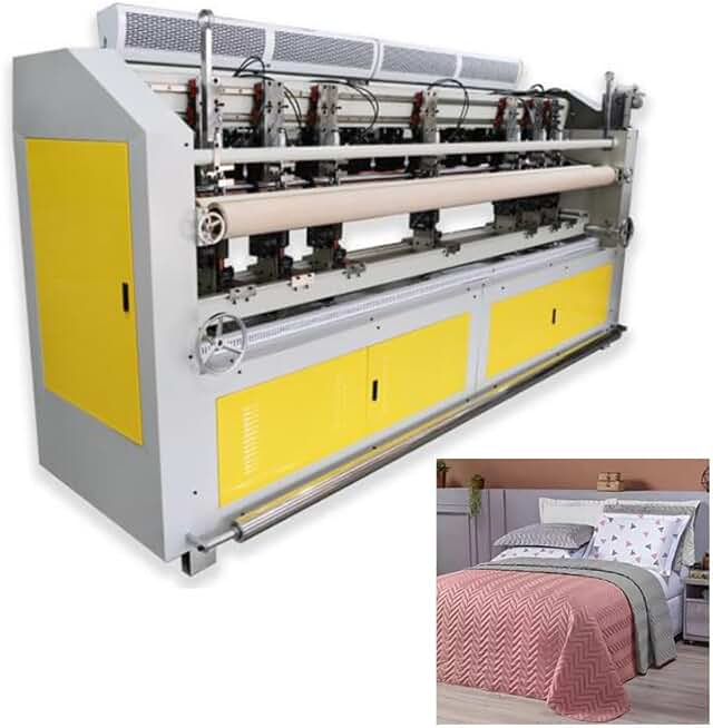 Embroidery Quilting Appliance, Textile Bonding Machine, Garment Quilting Equipment, Fabric Welding Tool, Textile Stitching Machine, Home Quilting Workstation (Optional)