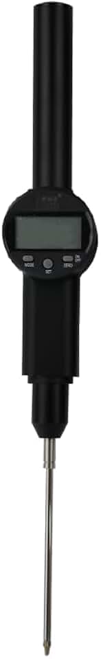 Digital dial Gauge with a Range of 0-4in/101.6mm and a Digital Indicator Accuracy of 0.01mm/0.0005 