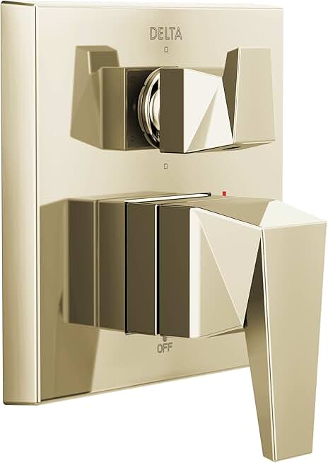 Delta Faucet T24943-PN-PR Trillian Shower Trim with Diverter, Lumicoat Polished Nickel