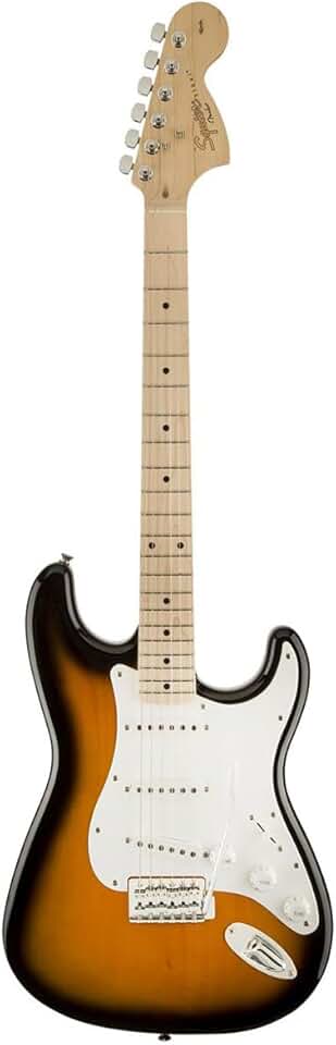 Squier by Fender Affinity Stratocaster Beginner Electric Guitar - Maple Fingerboard, 2-Color Sunburst
