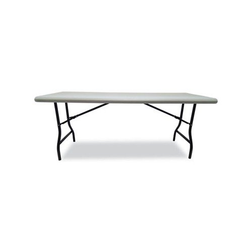 IndestrucTables Too 1200 Series Folding Table 72w x 30d x 29h, Platinum