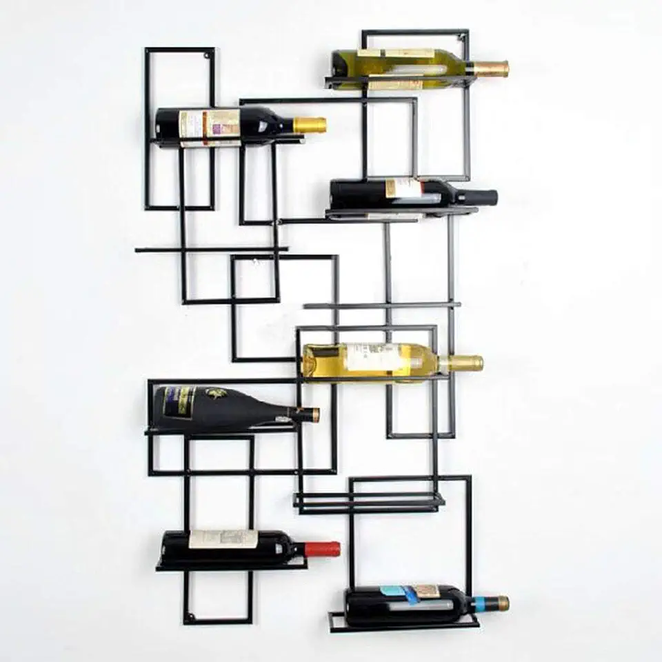 Wine Glass Rack, Champagne Glass Rack,Glassware Rack Wine Rack,Glassware Wine Rack,Wine Racks Home Decorations Iron Wine Cabinet Decoration Modern Simplicity Living Room (Color : B