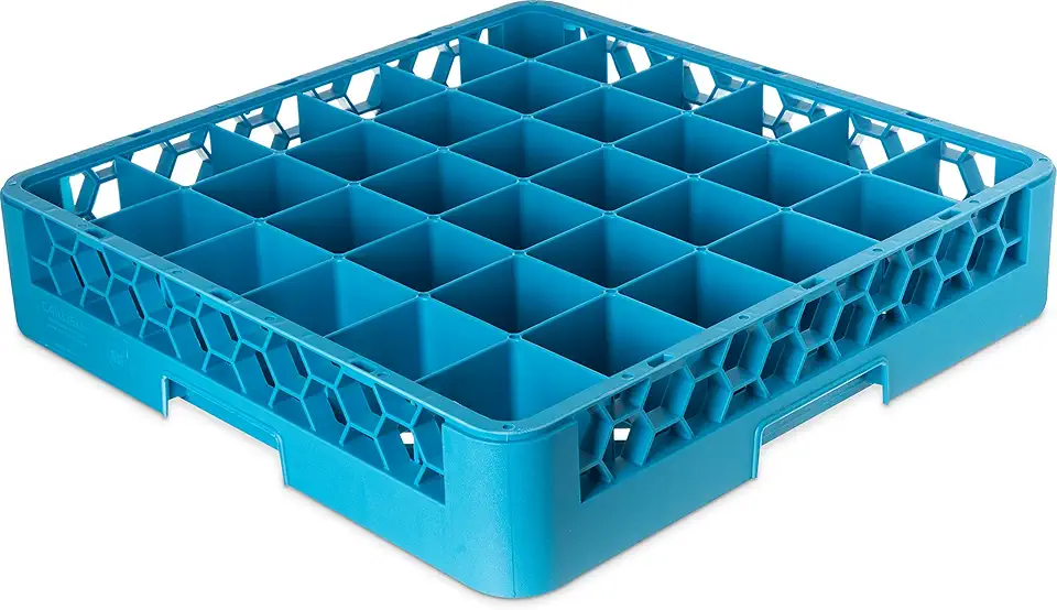 Carlisle FoodService Products RG3614 OptiClean 36 Compartment Glass Rack, 2.94
