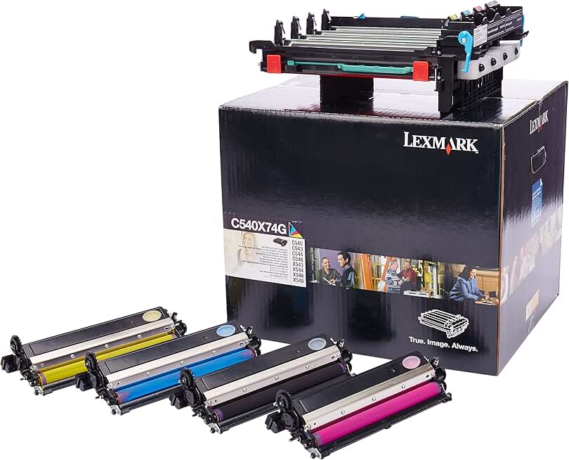 Lexmark C540X74G Black & Color Imaging Kit