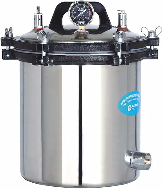 Superdental YX-18LM 18L Autoclave Sterilizer Stainless Steel Pressure Steam Sterilization Equipments