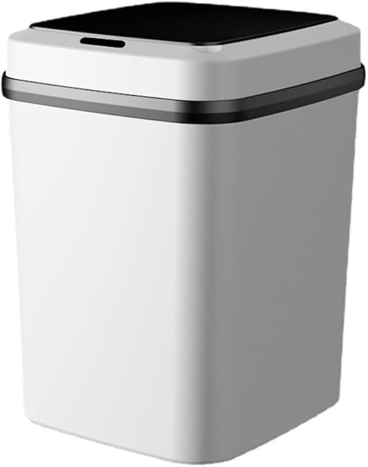 Motion Sensor Bathroom Trash Can Touchless Small Trash Bin for Office Bedroom Living Room, 30CM