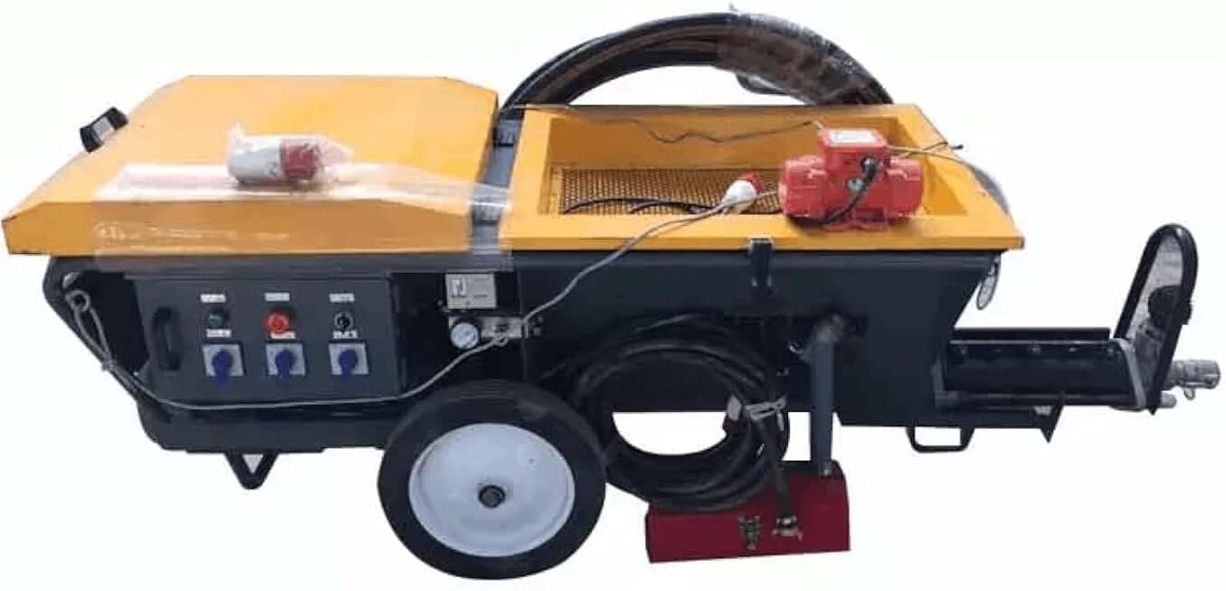 Electric Diesel Mini Spray Pump Cement Sand Concrete Sprayer Machine Mortar Spraying