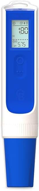 Bluelab OnePen - a 3-in-1 Temperature, EC/PPM and pH Meter, Lighting Fast Readings - Bluetooth Data Sharing & in-App Tracking - Replaceable Probe