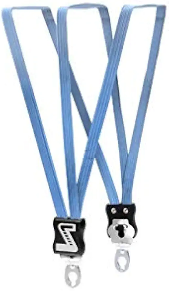 Simson Bicycle Accessories Lashing Strap Luggage Fixing Easy Installation Sky Blue, Clear