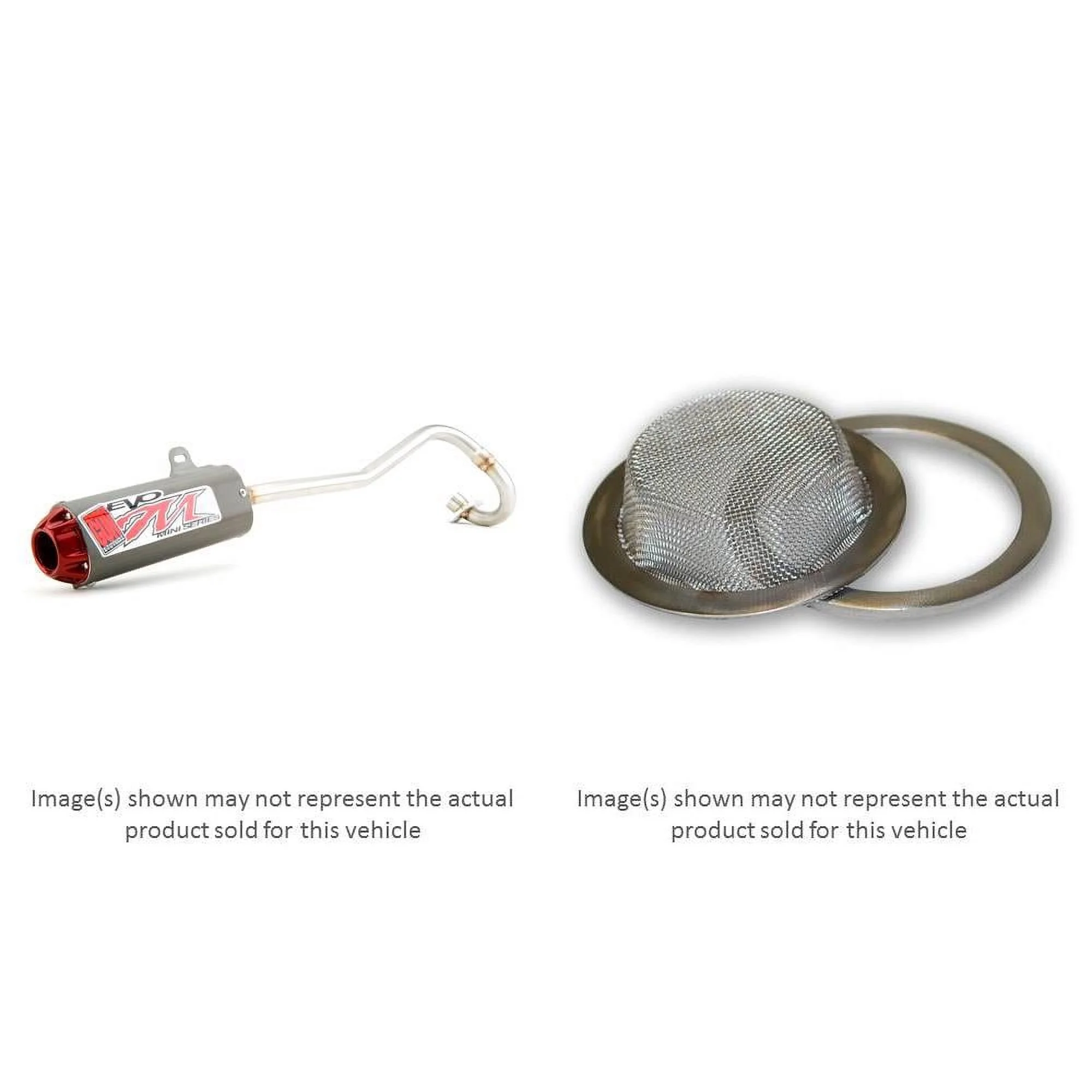 BIG GUN EVO Mini Series Full Exhaust Muffler System and Arrestor Kit for POLARIS OUTLAW 90 2007-2016