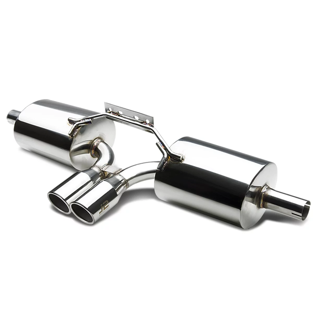 J2 Engineering J2-CBE-019 J2 Engineering For 1997 to 2004 Porsche Boxster S 986 M96 2.5L/2.7L/3.2L Stainless Steel Axle Cat back Exhaust System w/Dual 3