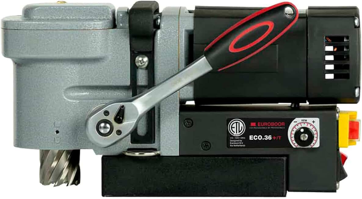 Magnetic Drill Press - 9.5A Portable Drilling Machine with 1 9/16