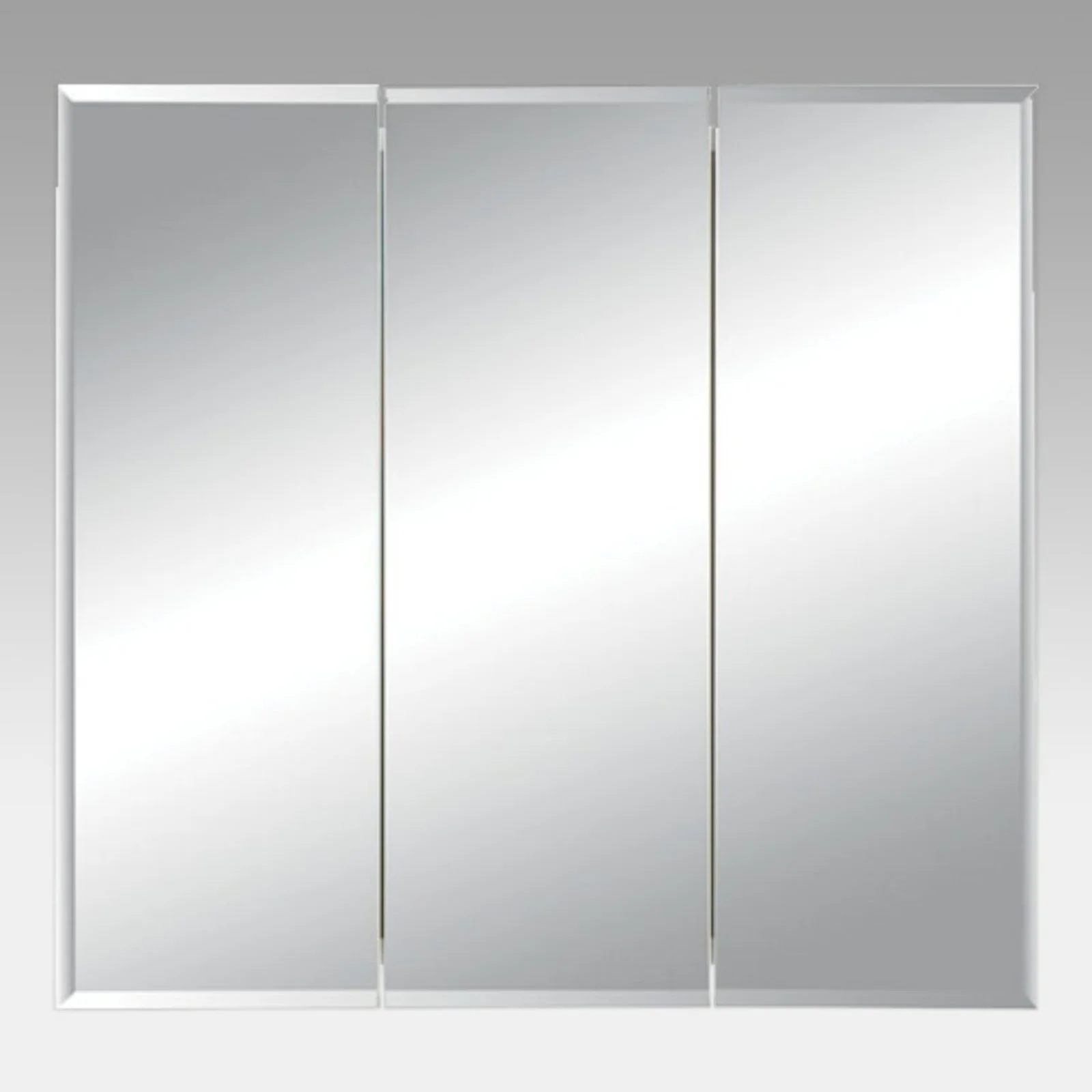 Jensen Medicine Cabinet Horizon Triple Door 30W x 28.25H in. Recessed Medicine Cabinet 255030