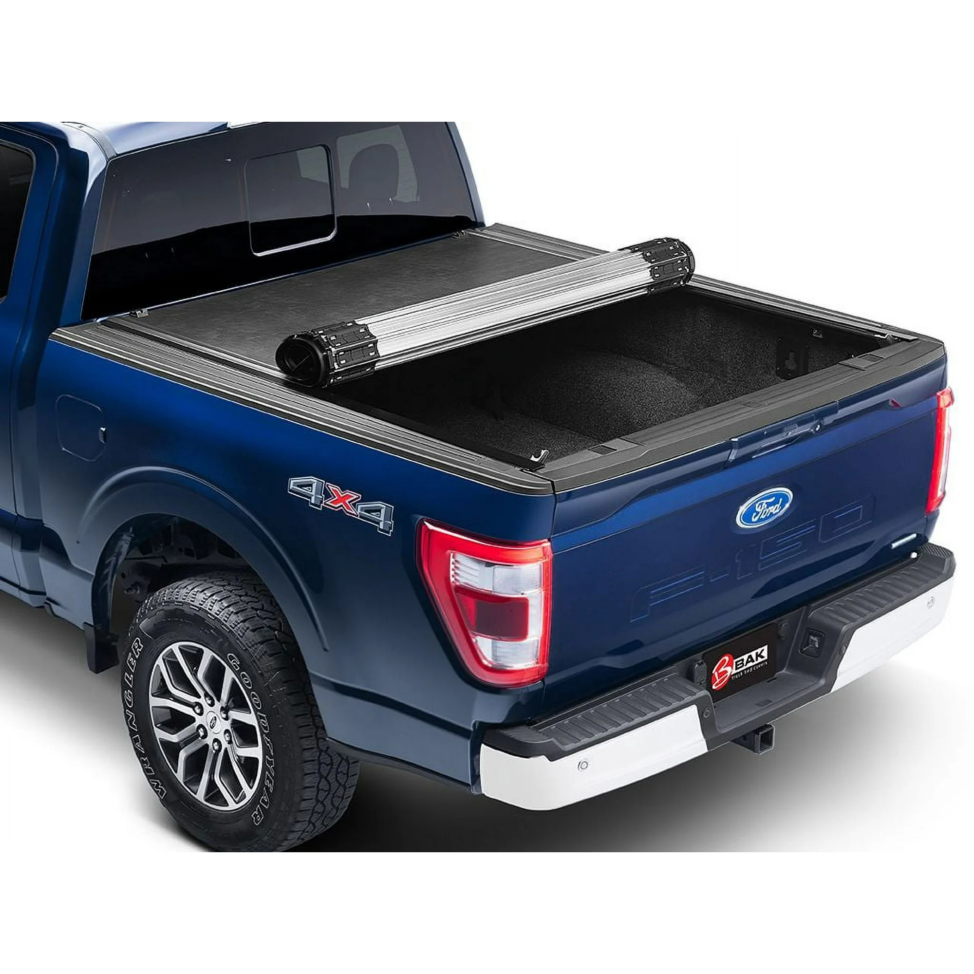 BAK by RealTruck Revolver X2 Hard Rolling Truck Bed Tonneau Cover | 39701 | Compatible with 2020 - 2023 Jeep Gladiator 5' Bed (60.3