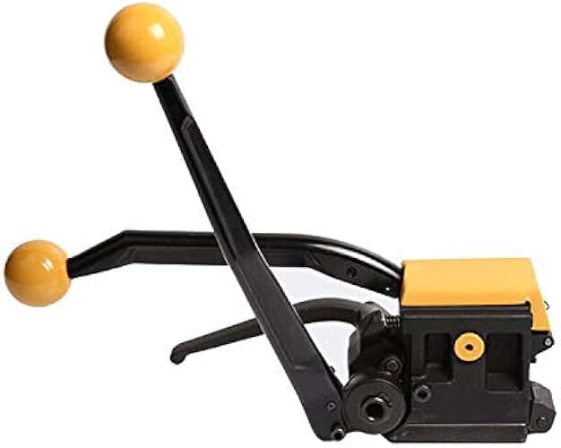 Premium Quality Steel Strapping Tool A333 Manual Banding Strap Kit Sealless Combination Strapping Machine for Banding 1/2Inch to 3/4Inch Steel Straps