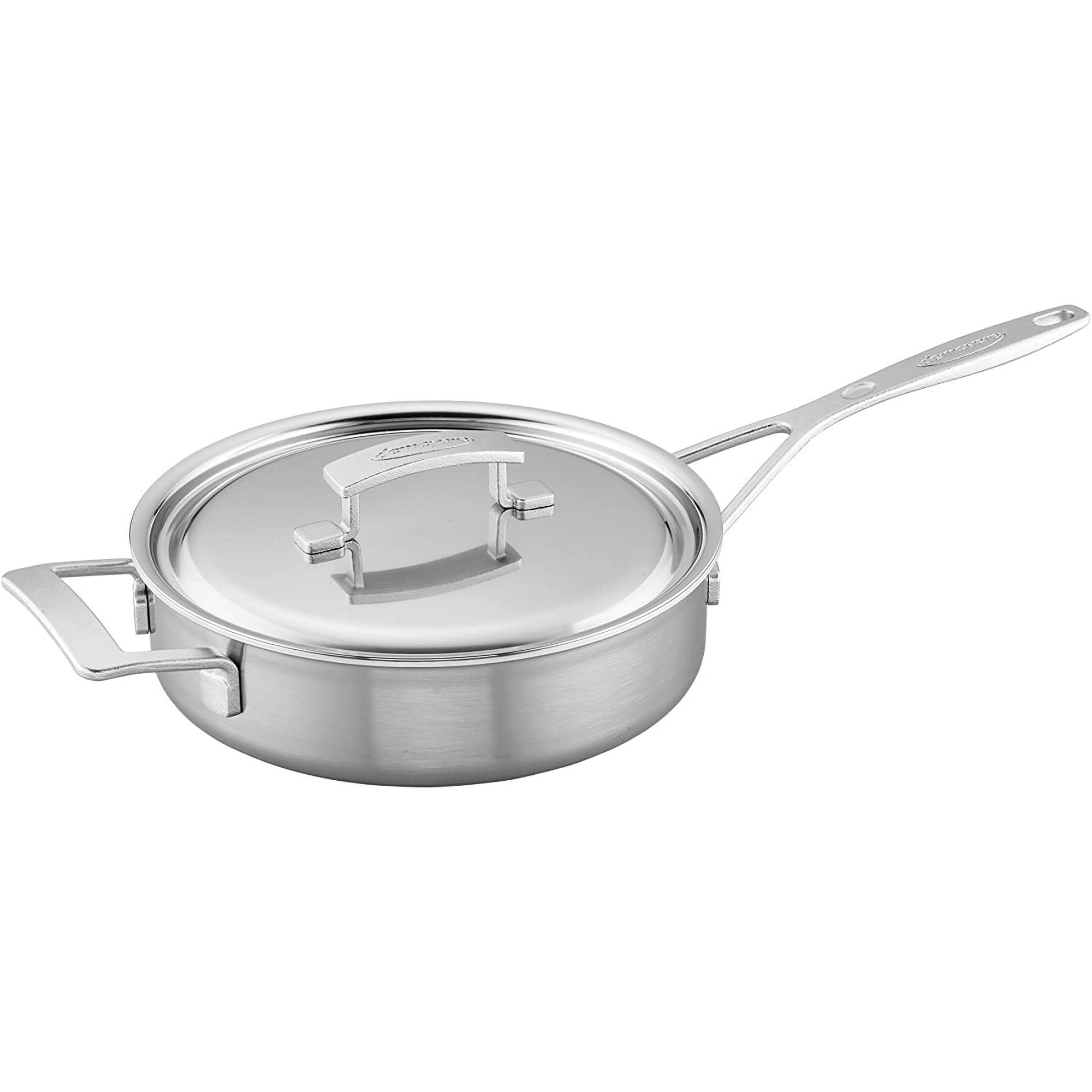 Industry 5-Ply 3-qt Stainless Steel Saute Pan
