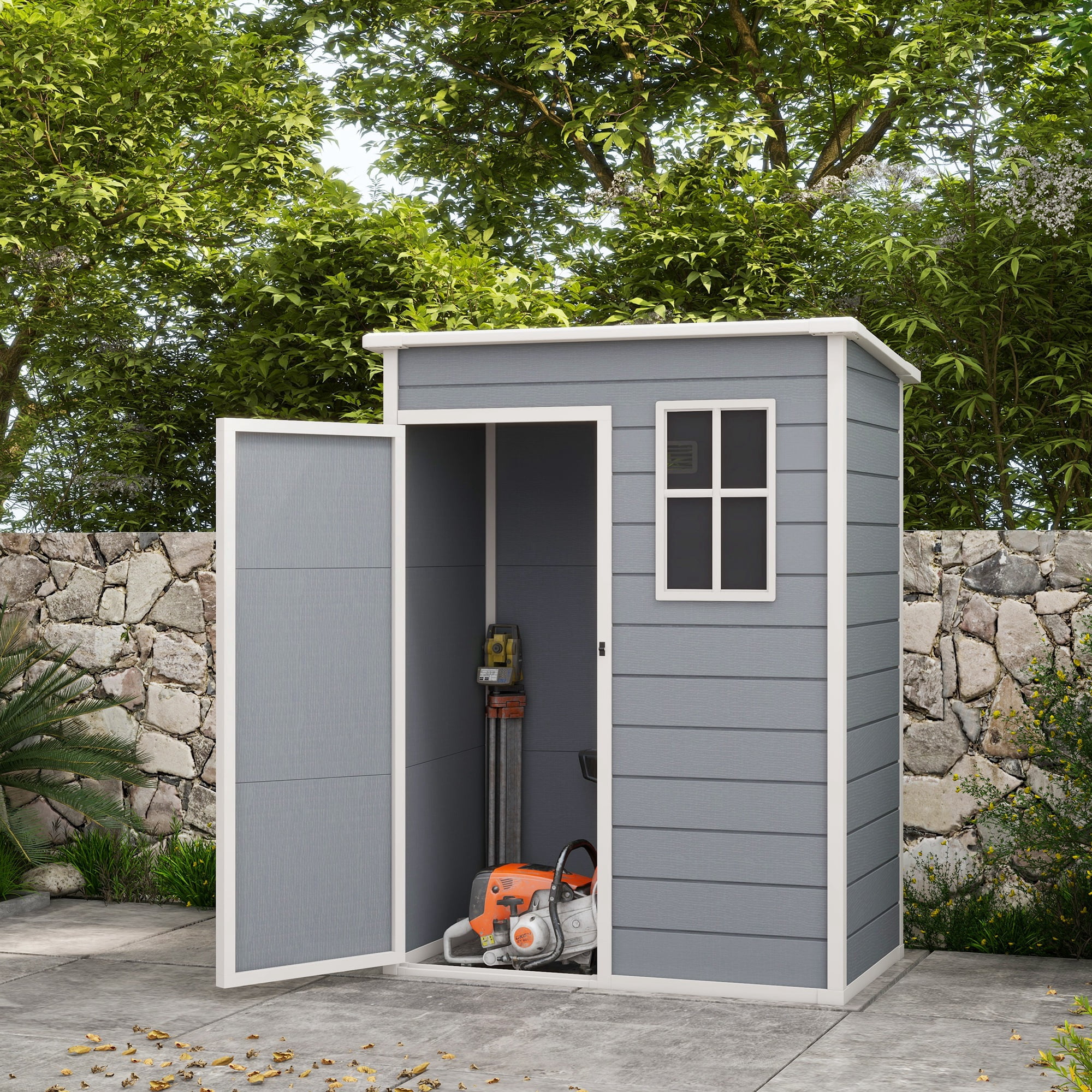 Outsunny Outdoor Storage Shed, 59.5