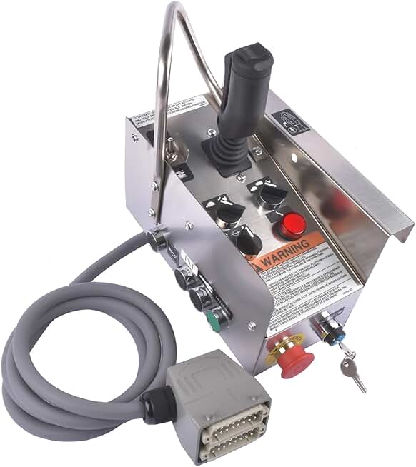 Control Box Assembly with Joystick 400091 400091AJ Replacement for Skyjack Scissor Lift SJ600 SJ800 Series SJ7027RT SJ7127RT SJ7135RT 7027 Mustrod