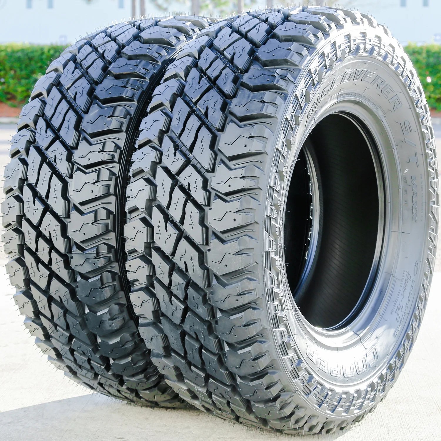 Pair of 2 (TWO) Cooper Discoverer S/T Maxx LT 255/80R17 121/118Q E 10 Ply MT M/T Mud Tires