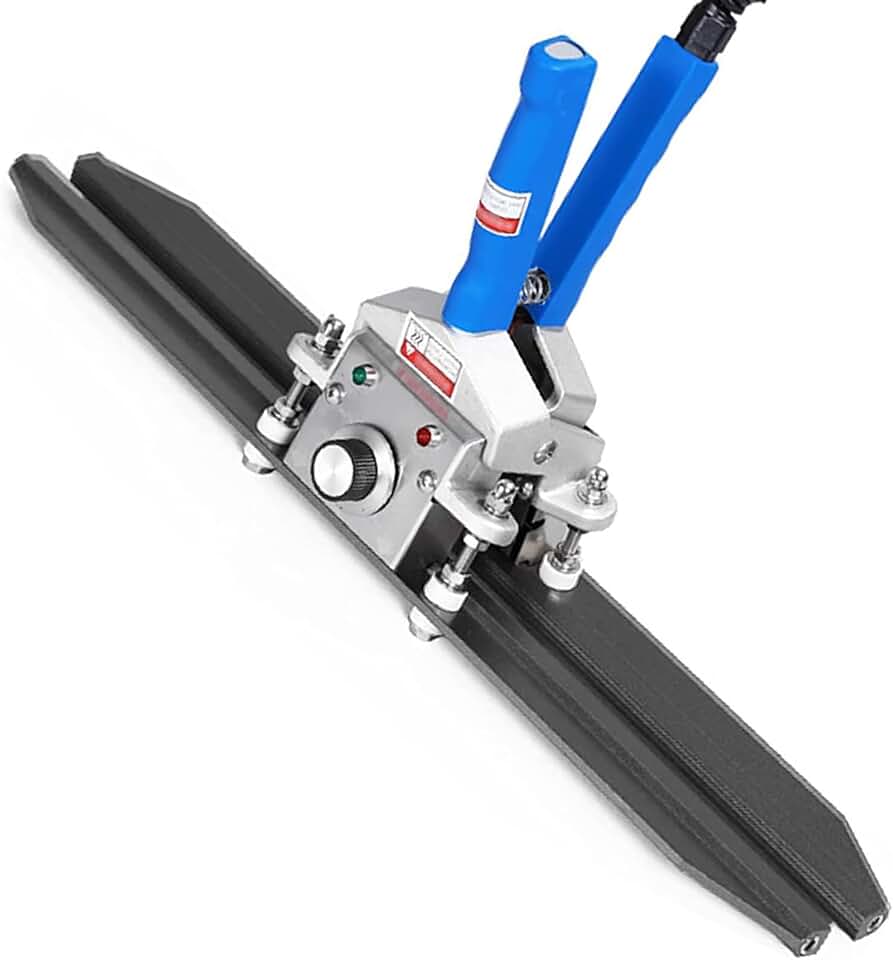 Hand held Crimp Heat Sealer,Heat Crimp Sealer,Temp Adjustable Bag Crimper for Aluminum Foil Laminated Film Handheld Heat Sealer Machine-400