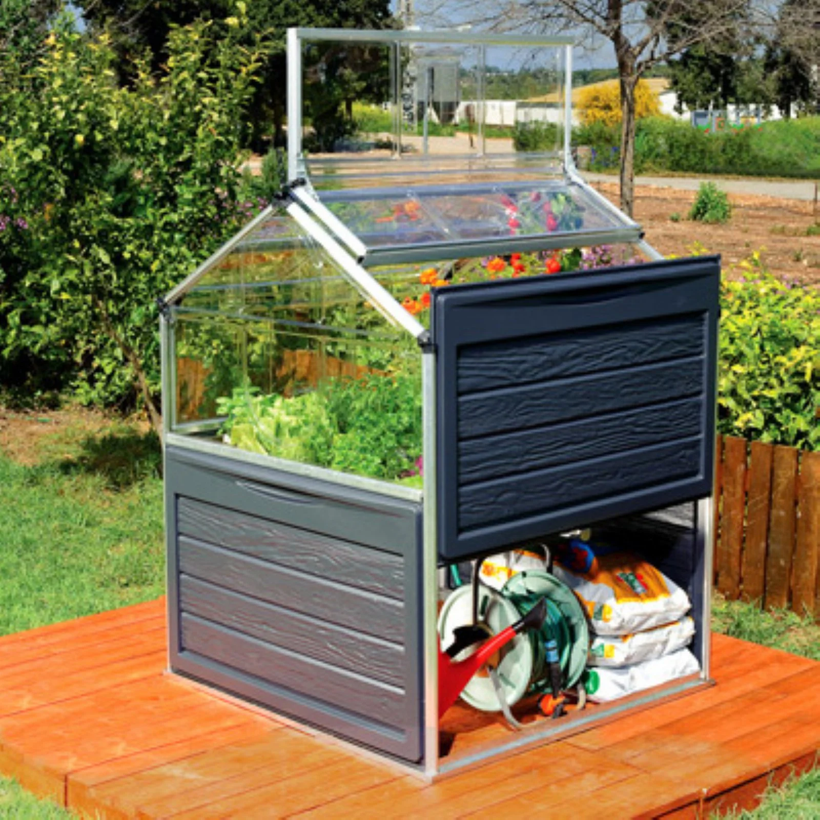 Palram - Canopia Plant Inn 4' x 4' Raised Garden Bed