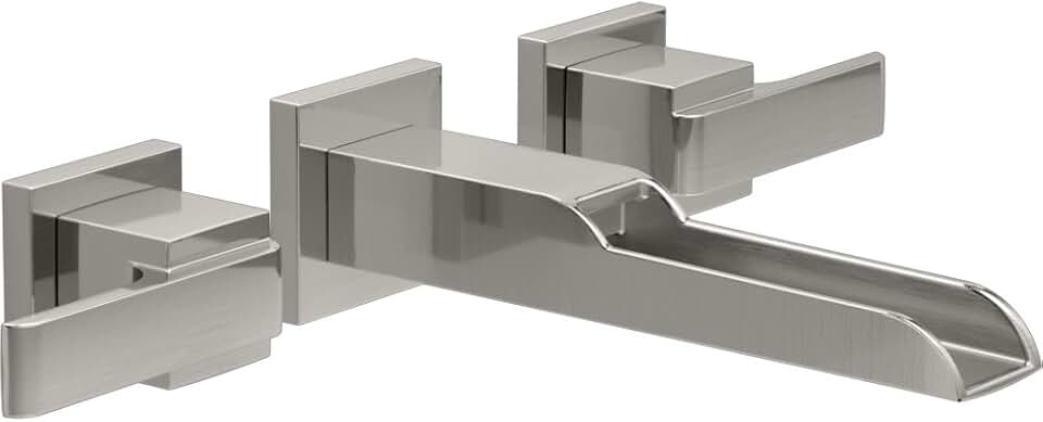 DELTA FAUCET T3568LF-SSWL, 2.13 x 13.75 x 7.63 inches, Stainless