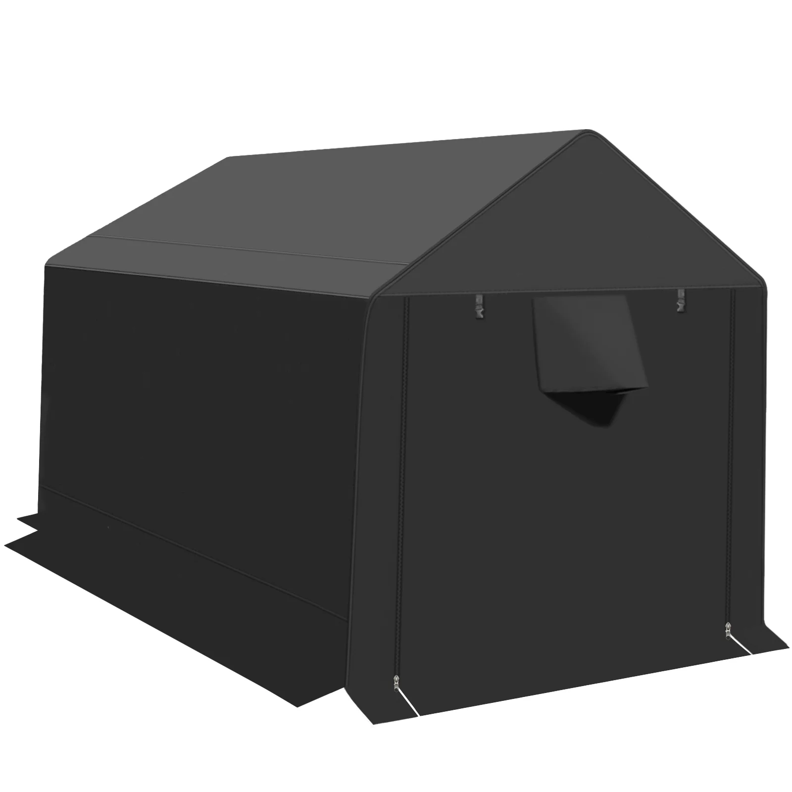 Outdoor Canopy Storage Shed, 8x14ft All-Season Shelter Logic Portable Garage Anti-UV Windproof Tent