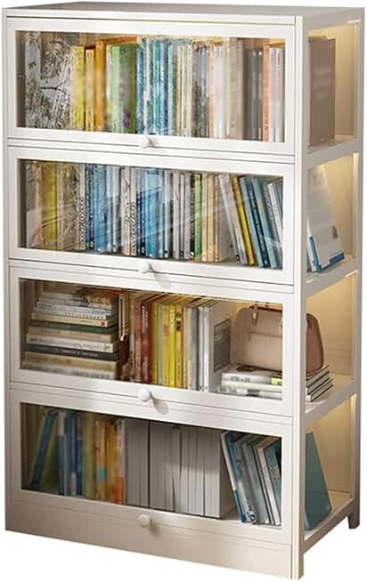 Display Cabinet Cosmetic Storage Display Case, Acrylic Display Cabinet, Large Capacity Storage Shelves, for Collectibles Action Figures Mini Toys ( Size : 4layer )