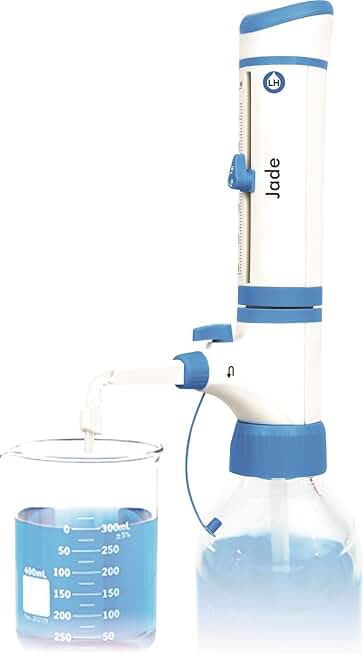 0.25-2.5mL Jade Research Grade Bottle Top Dispenser w/Re-Circulation Valve