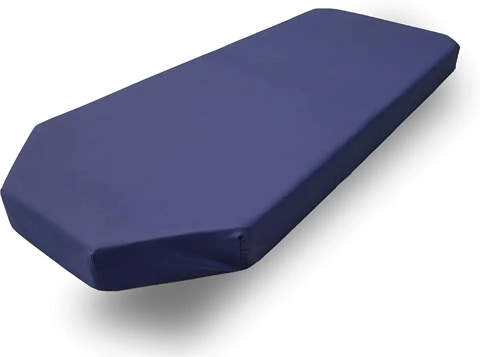 Comfort Line Stretcher/Gurney Replacement Mattress with Dartex 4-Way Stretch Pressure-Reducing Cover - Fits Stryker and Fits Hill-ROM Stretchers and Gurneys