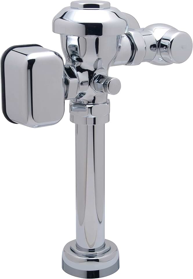 Zurn AquaVantage AV Exposed Hardwired Sensor Diaphragm Flush Valve with 1.6 gpf, 11-1/2