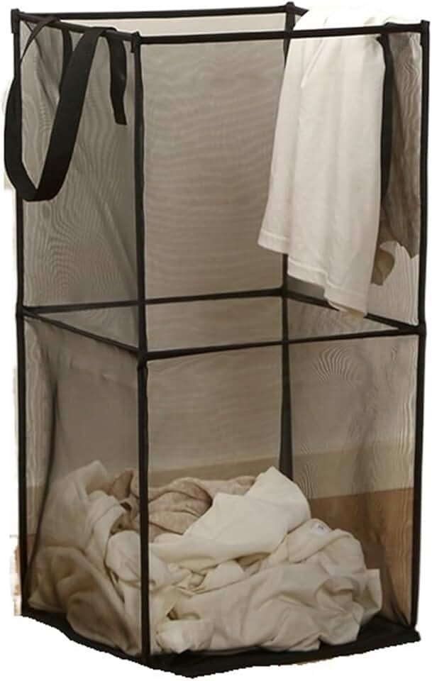 Laundry hampers Folding Laundry Basket For Dirty Clothes Bathroom Clothes Storage Bag Hanging Basket