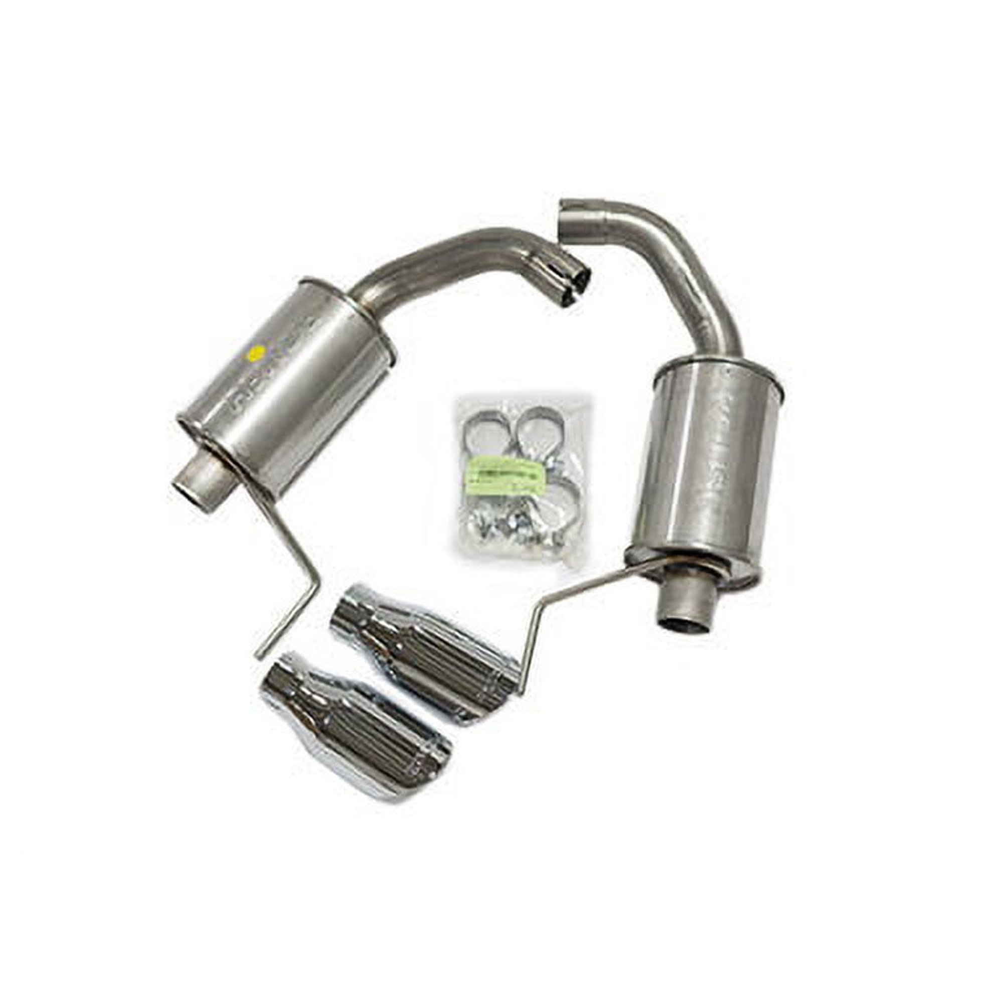 Axle Back Exhaust Kit 15-21 Mustang V6/I4