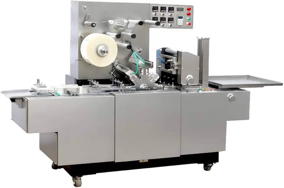 Transparent Film Overwrapper 3D Packing Wrapping Machine