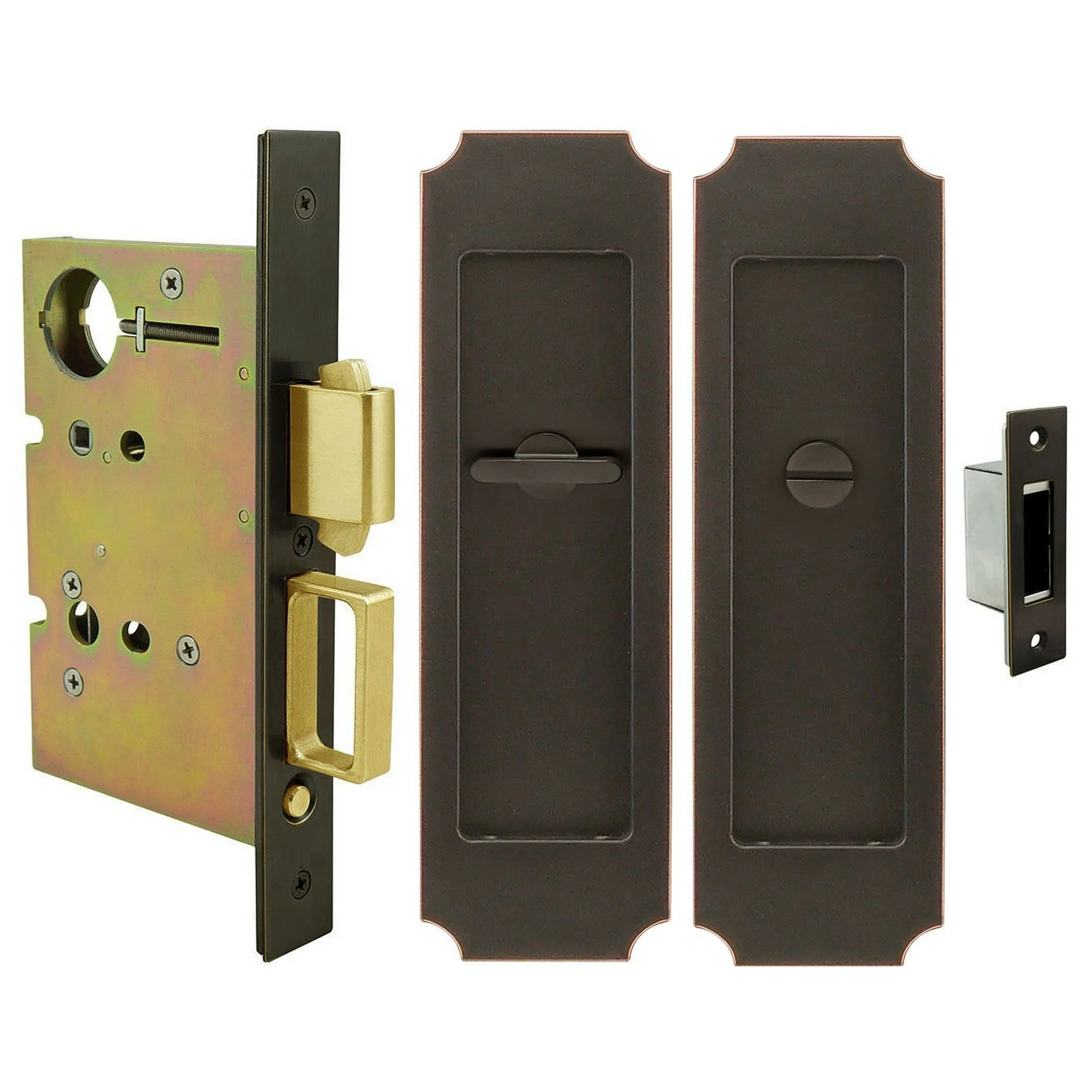 Inox Fh32pd8440-234 Fh32 Series Privacy Mortise Door Lock - Bronze