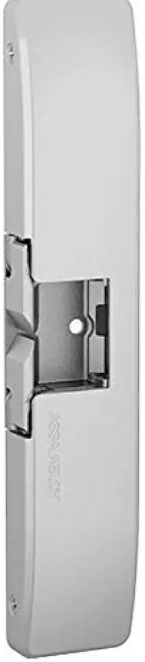 HES 9600 Electric Strike. The Stylish Windstorm Resistant, Surface Mounted Solution. Satin Stainless Steel (630), Dual Voltage (12/24 VDC/VAC)