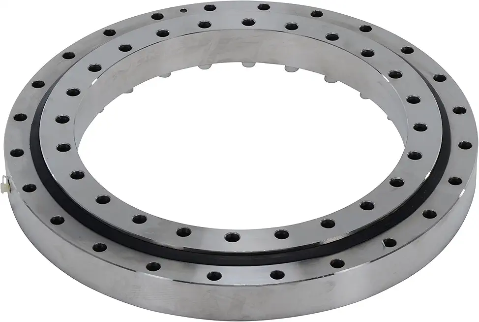 PTB-19 Steel Precision Turret Bearing 19-1/8 in. x 19-1/8 in. x 2-1/4 in. 6000 Lb. Capacity Silver