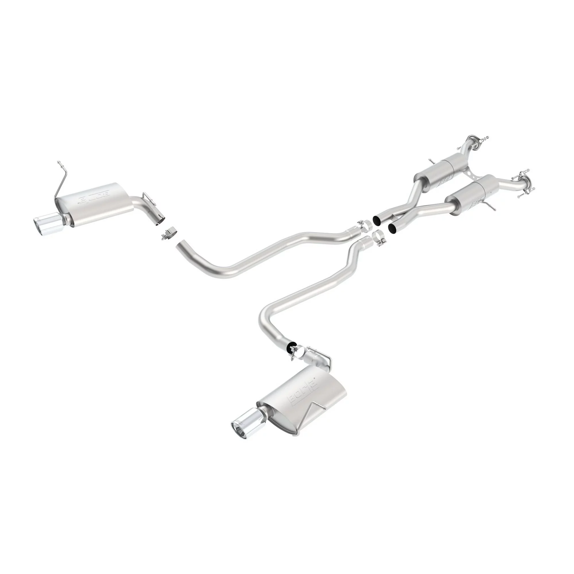Borla Exhaust Fits select: 2011-2018,2020 JEEP GRAND CHEROKEE
