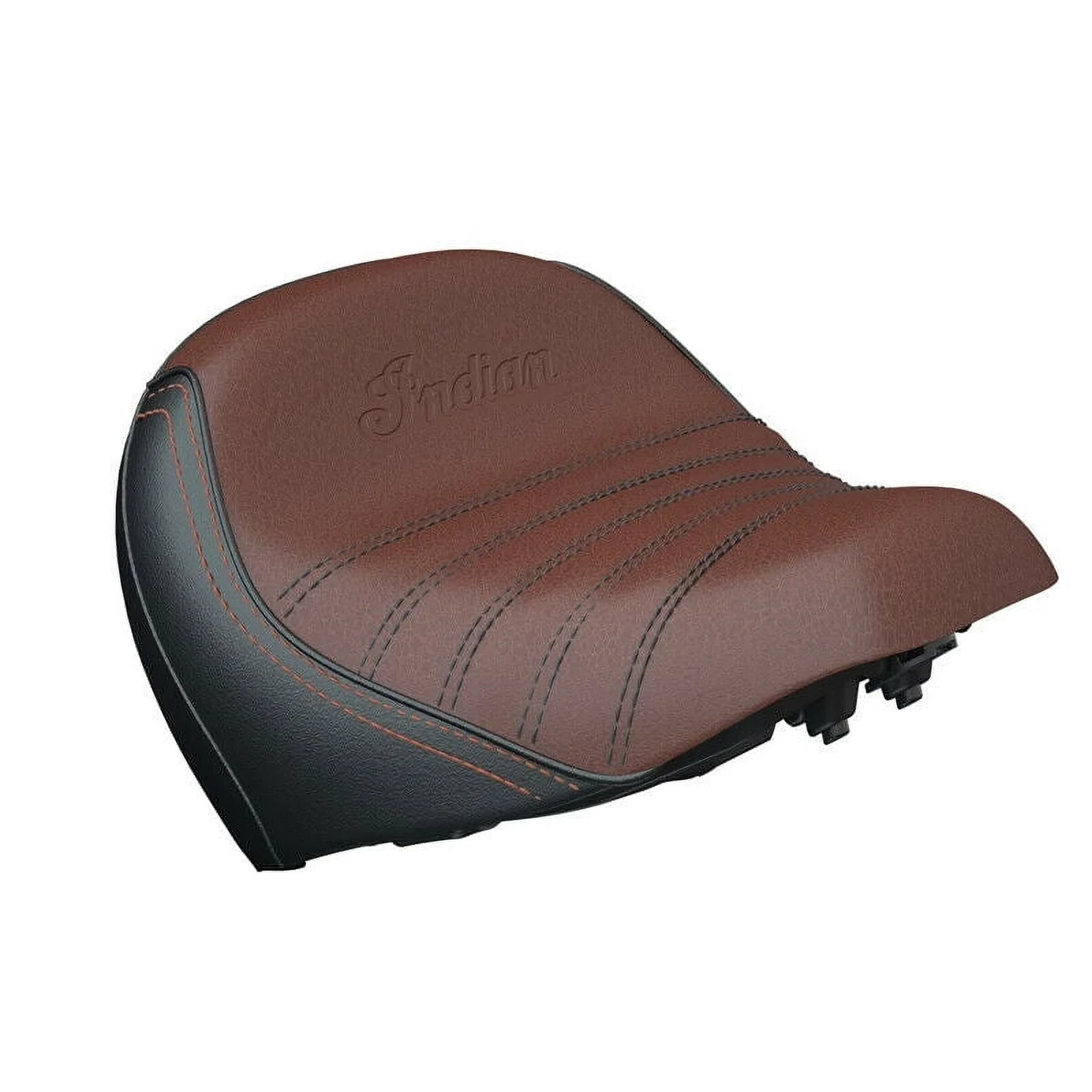 Indian Motorcycle Rider Comfort Seat, Brown Leather | 2884226-VNA
