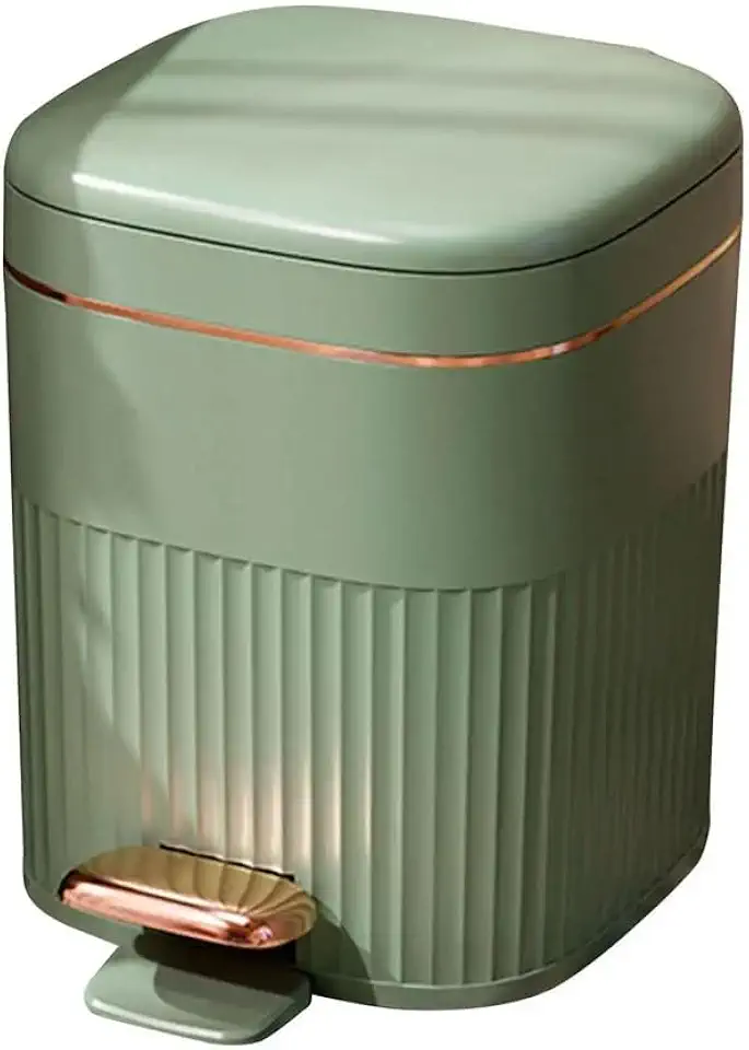 Pedal Trash can Rectangular Paper Basket Organizer Moderns Trash can Office Bedroom Bathroom Sunroom Study